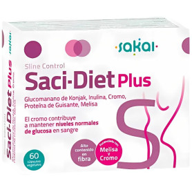 Sline Control Saci-Diet Plus 60 Capsule Vegetali Sakai