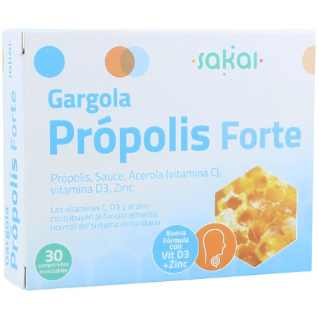 Gargola Propolis Forte 30 Compresse Masticabili Sakai