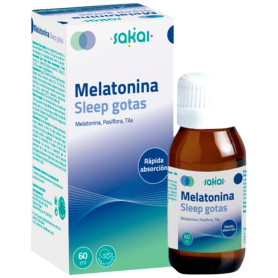 Gocce di melatonina per dormire 60 ml Sakai