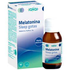 Gocce di melatonina per dormire 60 ml Sakai