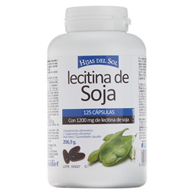 Lecitina di soia 1.200 mg. 125 Perle Figlie del Sole