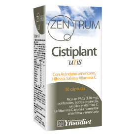 Zentrum Cistiplant 30 Cápsulas Ynsadiet