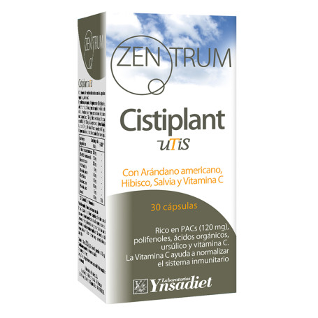 Zentrum Cistiplant 30 Cápsulas Ynsadiet