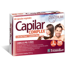 Zentrum Capilar Complex 60 Cápsulas Vegetales