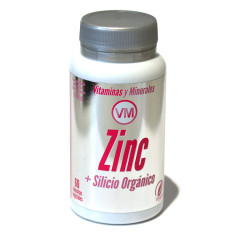 Zinc + Silicio Orgánico 60 Cápsulas Vegetales Ynsadiet