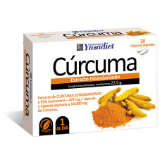 Cúrcuma 30 Cápsulas Vegetales