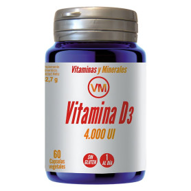 Vitamina D3 4000 Ui 60 Capsule Vegetali Ynsadiet