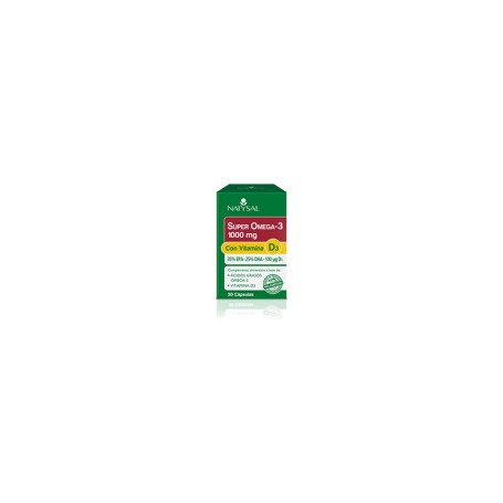 Super Omega 3 con Vitamina D3 30 Capsule Natysal