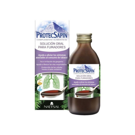 Sciroppo per fumatori Protecsapin 250Ml Natysal