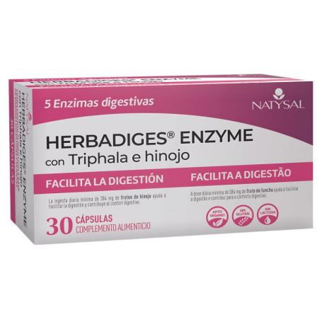 Enzima Herbadiges 30 capsule