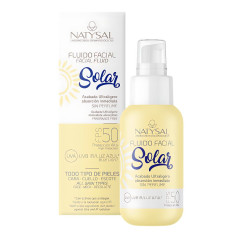 Fluido viso solare SPF 50 Water Resist 50Ml Natysal