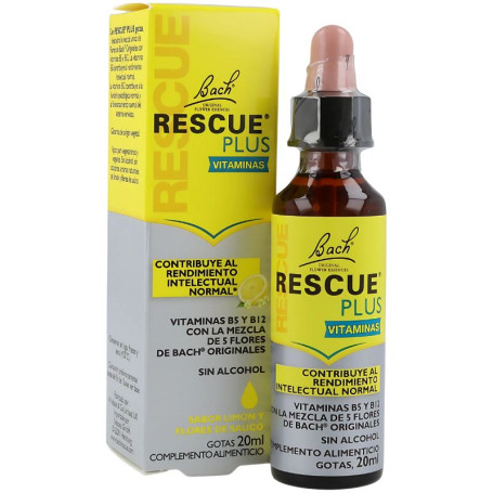 Gocce Rescue Plus 20ml Bach