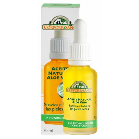 Olio Naturale di Aloe Vera 30Ml. Corpore Sano