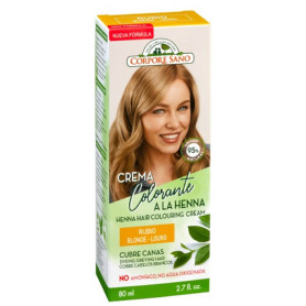 Crema Colorante Capelli Biondi 80Ml. corpo sano