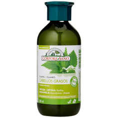 Shampoo Ortica e Hamamelis per Capelli Grassi 300Ml Corpore Sano