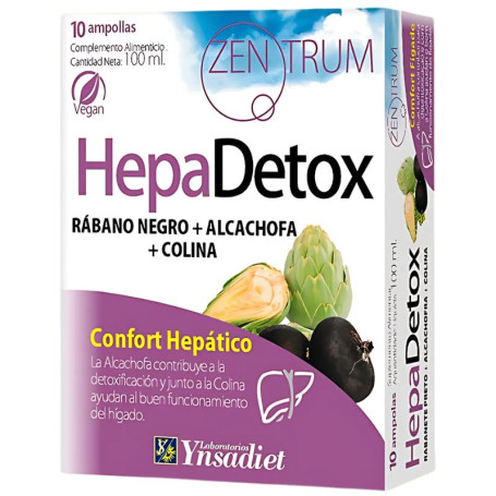Hepadetox 10 Fiale Ynsadiet
