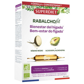 Rabalchofit Bio (Ravanello nero e carciofo) 20 fiale Superdiet