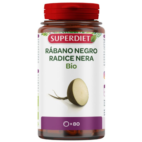 Ravanello nero biologico 80 compresse Superdiet
