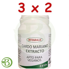 Confezione 3x2 Estratto di Cardo Mariano 60 Capsule Integralia