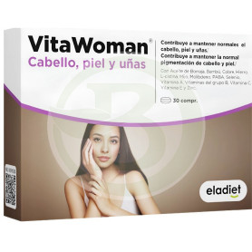 Vitawoman Capelli, Pelle, Unghie 30 Compresse Eladiet