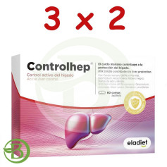 Confezione 3x2 Controlhep 60 Compresse Eladiet