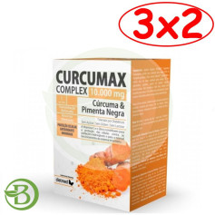 Confezione 3x2 Curcumega Complex 60 capsule Dietmed