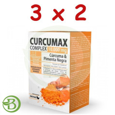 Confezione 3x2 Curcumega Complex 30 capsule Dietmed