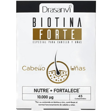 Biotina Forte 10.000 Μg 45 Compresse Drasanvi