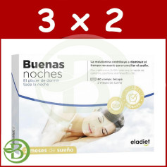 Confezione 3x2 Buona Notte 60 compresse Eladiet