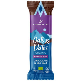 Barretta Moonvalley biologica con avena, datteri e sale marino 50 g