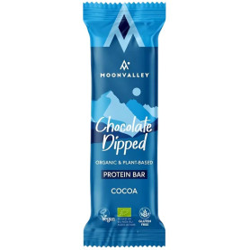 Barretta proteica Moonvalley al cioccolato e cacao biologico 50 g