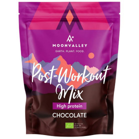 Mix proteico post-allenamento al cioccolato biologico 1 kg Moonvalley
