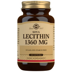 Lecitina di soia 1360Mg 180 capsule Solgar