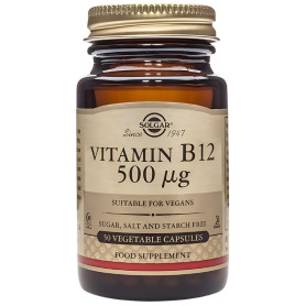 Vitamina B12 500mcg 50 capsule Solgar
