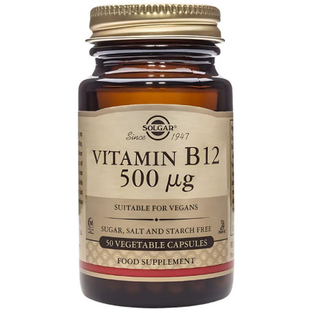Vitamina B12 500mcg 50 capsule Solgar