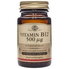 Vitamina B12 500mcg 50 capsule Solgar