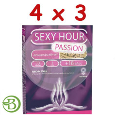 Pack 4x3 Sexy Hour Passion 30 Cápsulas Naturmil