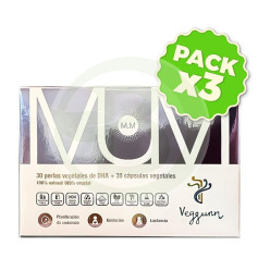 Confezione 3x Mamma (Gravidanza) 30 Perle + 30 Capsule Veggunn