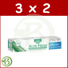 Confezione 3x2 Dentifricio Aloefresh Sensitive Gel 100Ml Esi