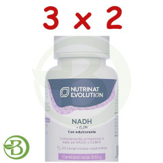 Confezione 3x2 Nadh + Coq10 30 Compresse Nutrinat Evolution