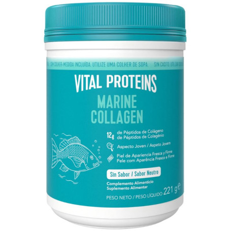 Peptidi di collagene marino neutro 221 g Proteine vitali