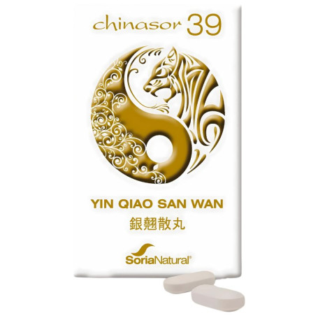 Chinasor 39 Yin Qiao San Wan 30 Compresse Soria Naturale