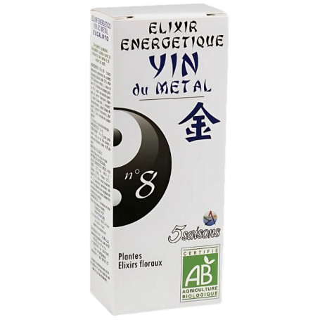 Elisir Nº8 Yin del Metal Eco 50Ml 5 Stagioni