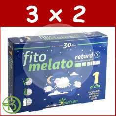 Pack 3x2 Fito Melato Retard 30 Capsule Pinisan