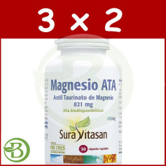 Confezione 3x2 Magnesio Ata 30 Capsule Sura Vitasan