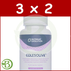 Confezione 3x2 Colesolive 90 Capsule Vegetali Nutrinat Evolution