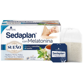 Sedaplan con infusione di melatonina 20 filtri Natysal