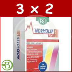 Confezione 3x2 Normolip 5 Forte 36 Capsule Esi