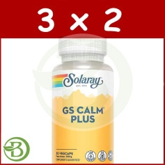Confezione 3x2 Gs Calm Plus 30 Capsule Solaray