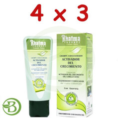 Pack 4x3 Shampoo Concentrato Attivante 100Ml. Rhatma